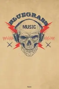在飛比找博客來優惠-Bluegrass Music Planner: Skull