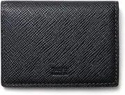 TAKEO KIKUCHI(タケオキクチ) Takeokikuchi Men's Bi-fold Wallet, Panama Accessories, Black, Black, 幅10 x 高7.5 x マチ1 cm