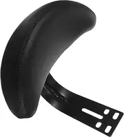 LOORGVEL Electric Bike Backrest Cushion Ergonomic Support for Comfort and Fatigue Relief Durable Black Seat Back Support for E Bikes Easy Installation