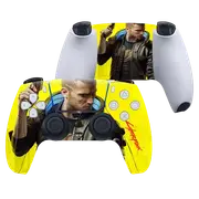 Playstation Sticker For PS5 Controller Skin Decal - Cyberpunk