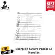 Scorpion Knee Suture Passer 13 Needles Set Arthroscopy Instruments Set A+ Quali