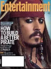 Entertainment Weekly Magazine 5/1/2011 Johnny Depp Interview