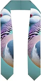 [SKKNT] Cartoon Pigeon 4 Print Graduation Shawl Stole For Academic Commencements Honor Sash Congratulations Gift