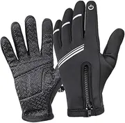 [BESPORTBLE] 2pcs sports gloves exercise gloves black gloves bicycle gloves touch screen gloves biking gloves outdoor gloves cycling gloves ski gloves motorcycle glove men and women non-slip