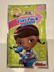 Doc Mcstuffins Play Pack Grab & Go Book To Color (Brand New)