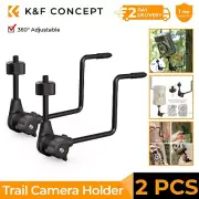 K&F Concept 2 Pack Trail Camera Holders Tree Holder 360° Adjustable Camera Mount