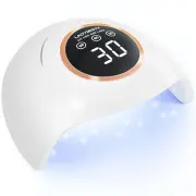 72W UV LED Nail Lamp Light Dryer for Nails Gel Polish with 18 Beads 3 Timer Sett