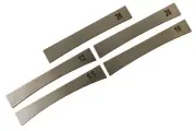 Fret Press Insert - Extra Wide 3.5" for 6+ string bass guitars - Brass