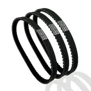 3PCS Drive Belt Coleman Powersports KT196 Go Kart Buggy 4 Wheelers 196cc 6.5hp