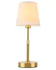 Wireless Table Lamp – Gold Retro Metal Design, Warm Light, Dimmable Bedsid