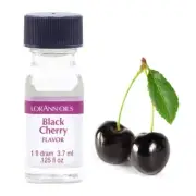 LorAnn Oils StrengthFlavor Food Flavor, 1 Dram Bottle,3.7ml, - Black Cherry