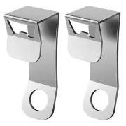 2 Packs Cooler Lock Bracket with Bottle Opener Heavy Duty Metal Tie