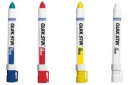 Markal Mini Quik Stik Twist Up Paint Marker Made in USA /White/Red/Black/Blue