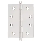7.5x10cm Loose Pin Hinge, Polished Nickel