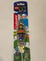 2002 Colgate LEGO toothbrush Yellow/Blue variant Brand NEW Sealed