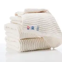 在飛比找momo購物網優惠-【Marushin 丸真】日本製純棉今治認證純淨無染浴巾(水