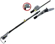 KULLER Electric Pole 2in1 Chainsaw and Hedge Trimmer Long Reach