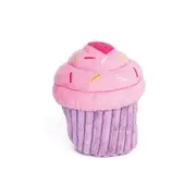 Zippy Paws Cupcake Plush Dog Squeaker Toy - 2 Colours