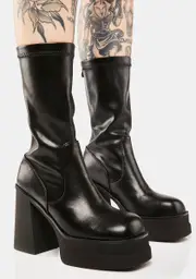 [SIMMI] Ahariah Platform Boots