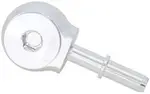 Aeroflow Slimline -10Orb to 5/16" EFI Push On 90 Deg Tight Radius Silver Aeroflow - AF969-05-10S