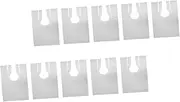 Ipetboom 50Pcs Disposable Haircut Capes Transparent Hair Dyeing Apron for Salon Use Easy Clean Up Neck Design for Hairdressers and Home Use