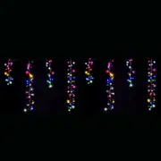 LED Dancing Cluster Icicles 9m Available in 2 Options