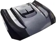 Carbon Fiber Front Bonnet Engine Hood Vent Cover Compatible for Ford Mustang Bonnet Scoop 2014 2015 2016 Car Exterior Tuning Accessories