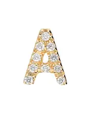 Nephora 14K 0.04 ct. tw. Diamond Single Initial Earring (A-Z)