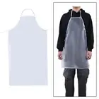 Waterproof Apron Cleaning Apron Clear PVC Wear Resistant Oilproof Dishwashing