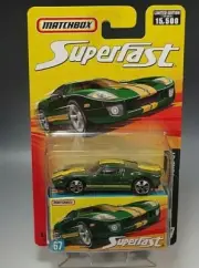 2006 MATCHBOX #67 FORD GT GREEN SUPERFAST L.E. NIB CONDITION
