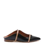 Maureen 20mm pointed-toe mules 35,36 Black