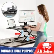 Standing Desk Riser Height Adjustable Sit Stand Computer Laptop Desktop NEW