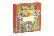 Galison: Frank Lloyd Wright Imperial Hotel Peacock Rug - Foil Puzzle (500pc Jigsaw)