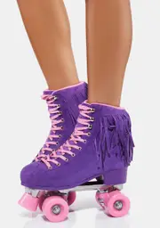 Ride The Vibe Fringe Roller Skates