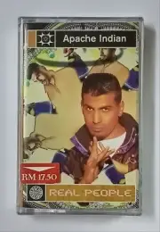Real People by Apache Indian Rare WEA Malaysia Cassette Brand New Sealed