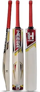 Heega Choice Of Champion™ Warrior Pre Knocked (8000 Knocks) English Willow Grade 3 Cricket bat | Light Weight | Well Balanced | Low Profile (Size: Long Handle)