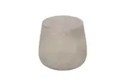 MIUZ Coffee Table Concrete Side Table 47.5 x 47.5 x 41cm Round Pedestal Design Grey