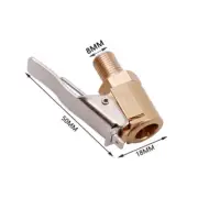 10/20/40/80Cm Locking Air Chuck with Air Hose and Standard Tire Valve Fine Threa