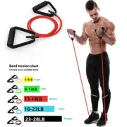 Fitness Exercise Cords Pull Rope Stretch Resistance Bands Elastic Yoga TraiY===