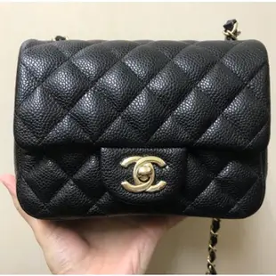 精品二手99新 Chanel mini coco17方胖子 sold🎉