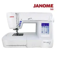 在飛比找Yahoo奇摩購物中心優惠-日本車樂美JANOME S3 電腦型縫紉機