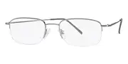 Flexon FLX 806Mag-Set 33 Men's Glasses Gunmetal Size 52 - Private Health Rebate - Blue Light Block Available