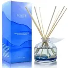 LOVSPA Escape Beach Getaway Ocean Scented Reed Diffuser Oil Set | Fresh Citrus