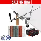 RUIXIN PRO RX-008 Professional Knife Sharpener w/ 10 Whetstones, 360° Rotation F