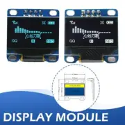 0,96" OLED SSD1306 I2C IIC SPI Serial 128X64 LCD Display J6 Blau LCD Gelb Z0L4