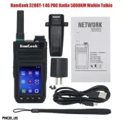 HamGeek 3288T-1 4G POC Radio 5000KM Walkie Talkie Touch LCD For Network Android