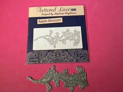 Tattered Lace Die TLD 1375 Apple Blossom, Craft Die, sent Tracked Aust Post