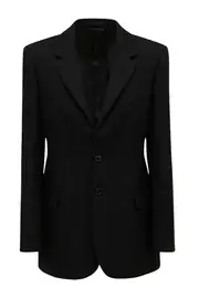 [WARDROBE.NYC] LIGHT LONGLINE BLAZER M BLACK