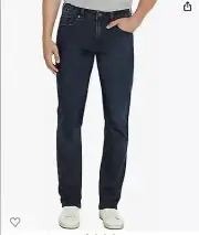 buffalo david bitton jeans mens axel slim stretch extendable coupe 40x34 - Dark