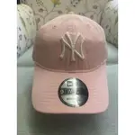 出清 特價NEW ERA 920 粉紅 NY YANKEES 洋基白色大 LOGO 9TWENTY 老帽鴨舌帽